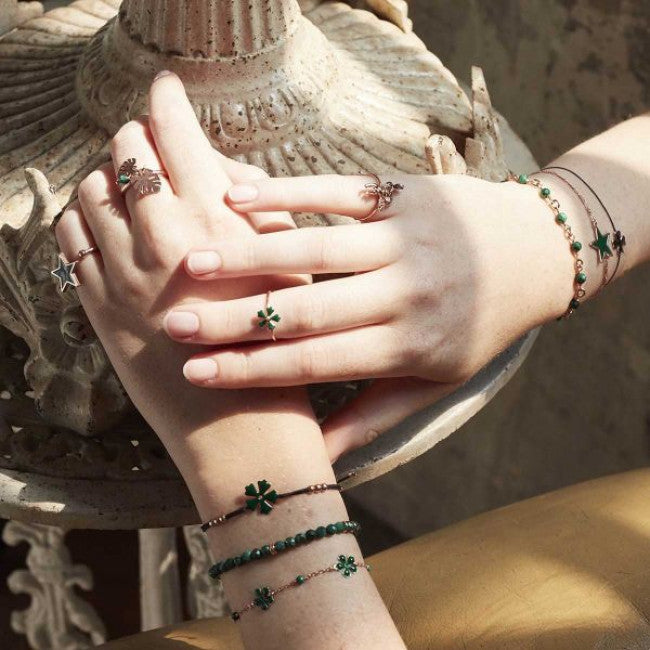 Bracciale Maman Et Sophie Malachite e Argento 925