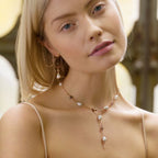 Collana Maman Et Sophie Argento 925 Perla Scaramazza