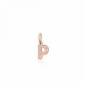 Charm le Bebe' Lock Your Love Lettera P