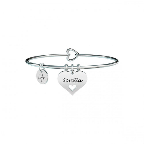 Bracciale Kidult Family Cuore Sorella