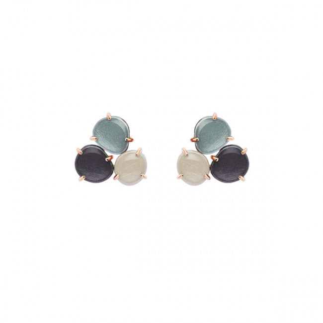 Orecchini Rosso Prezioso Argento 925 Lady Lake