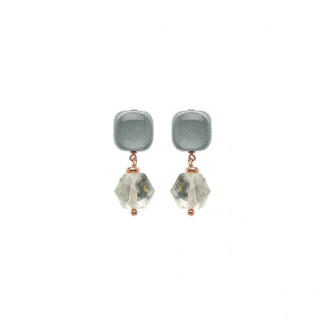 Orecchini Rosso Prezioso Argento 925 Mini Mignon