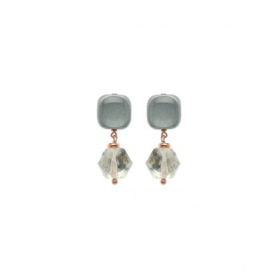 Orecchini Rosso Prezioso Argento 925 Mini Mignon
