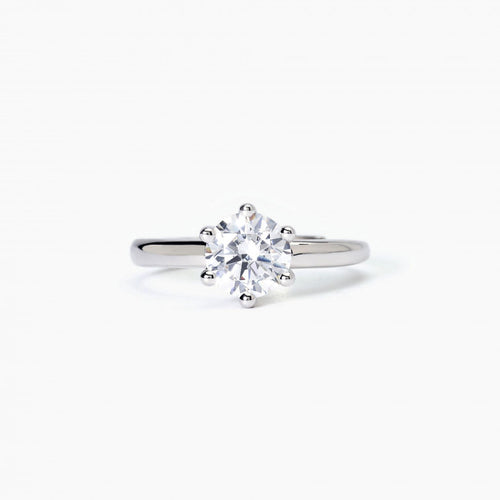 Anello Mabina Solitaire Argento