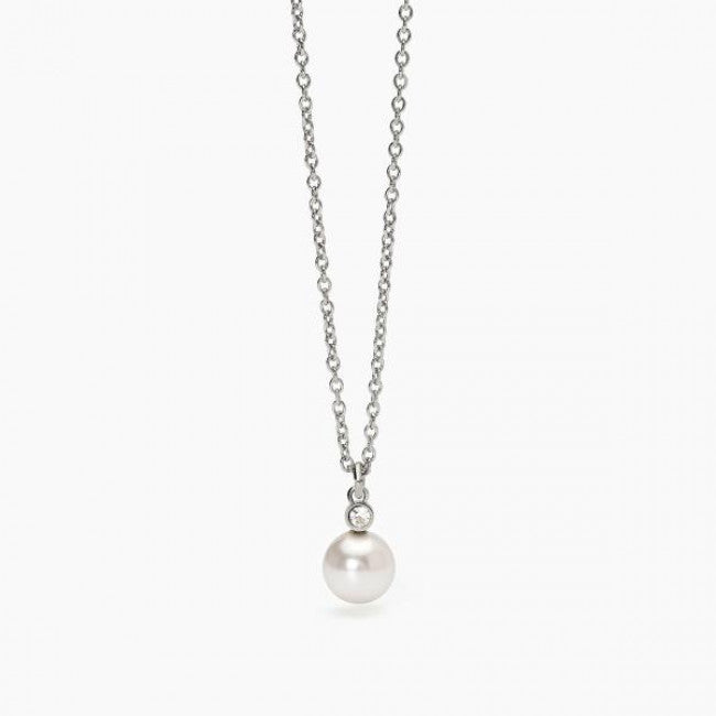 Collana 2jewels Acciaio Perla