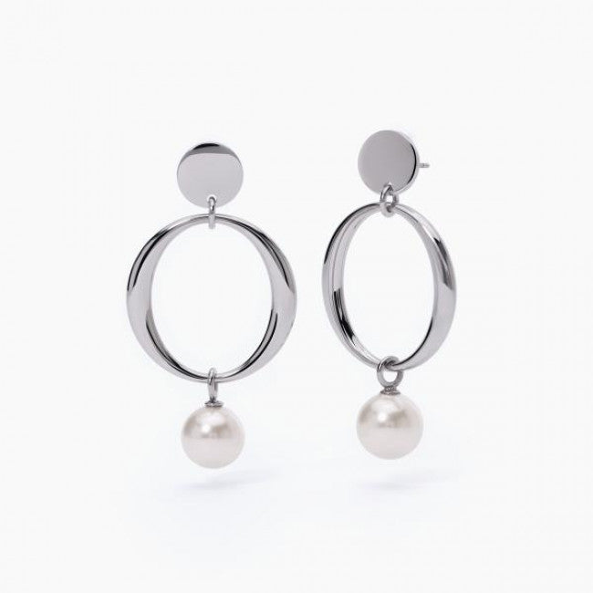 Orecchini 2jewels Acciaio Perle