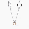 Collana 2jewels Acciaio Bicolore Rosato