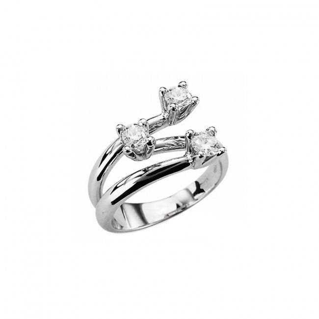 Anello Gemoro Oro 18kt. Gr. 2,85 Diamanti Ct. 0,25