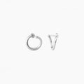 Kidult By You Orecchini Acciaio Gemelli Diversi