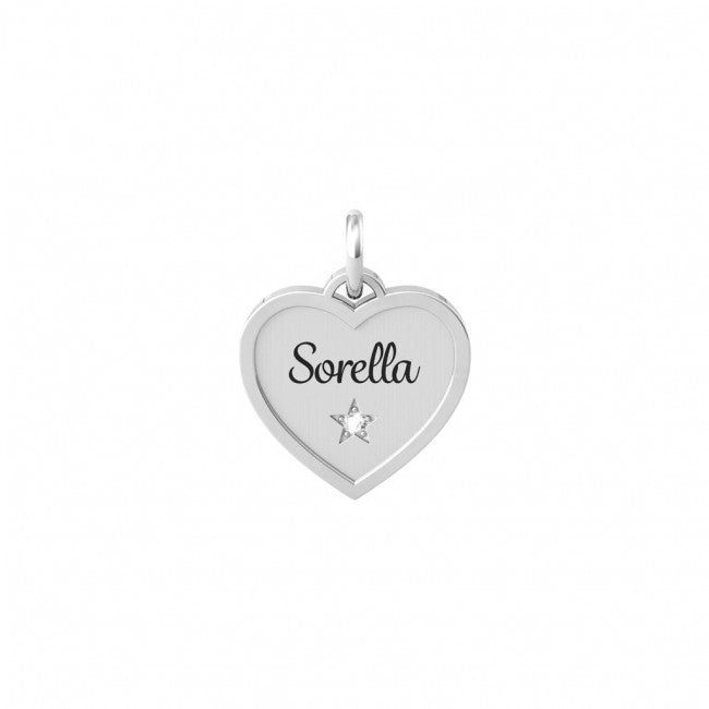 Kidult By You Charm Acciaio Family Sorella