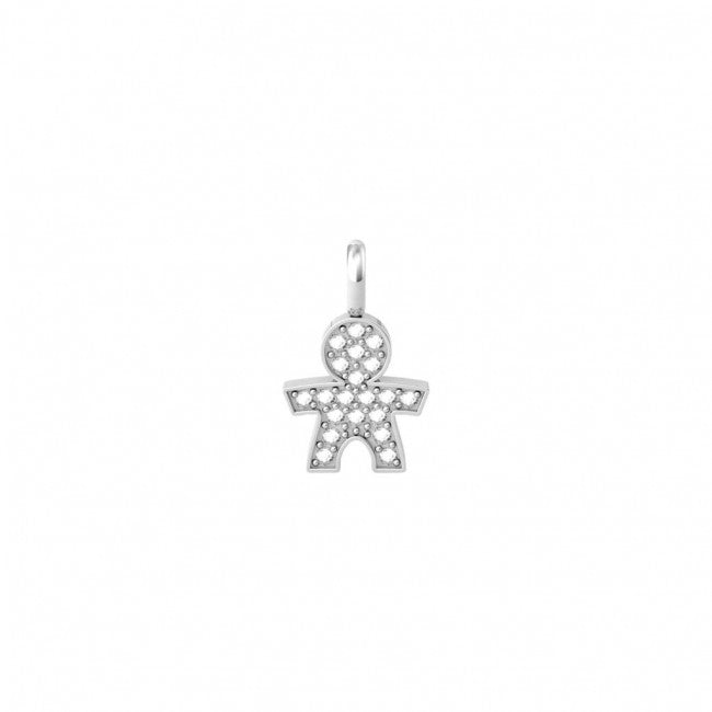 Kidult By You Charm Acciaio Family Figlio