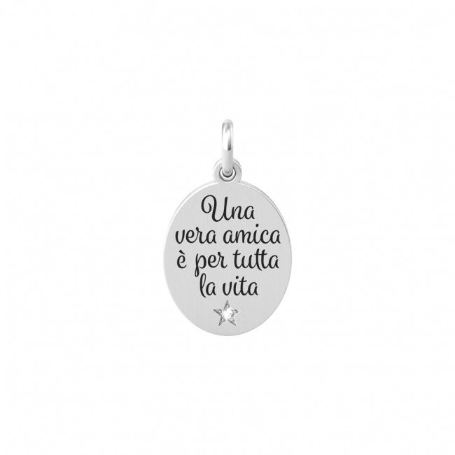 Kidult By You Charm Acciaio Friendship Vera Amica