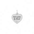 Kidult By You Charm Acciaio Friendship Sister By Heart