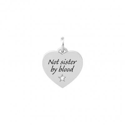 Kidult By You Charm Acciaio Friendship Sister By Heart