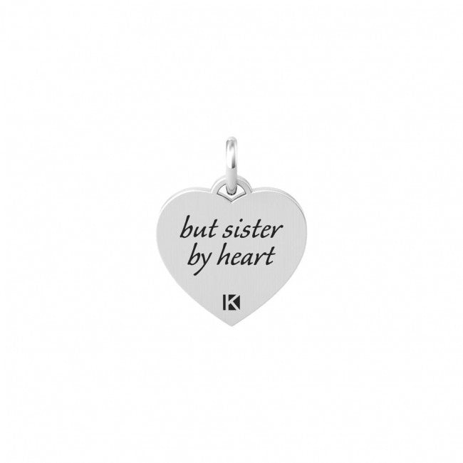 Kidult By You Charm Acciaio Friendship Sister By Heart