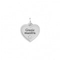 Kidult By You Charm Acciaio Moments Cuore Grazie Maestra