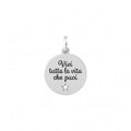 Kidult By You Charm Acciaio Philosophy Vivi la Vita