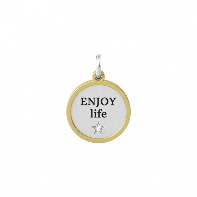 Kidult By You Charm Acciaio Philosophy Enjoy Life