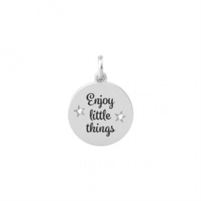 Kidult By You Charm Acciaio Philosophy Enjoy Little Things