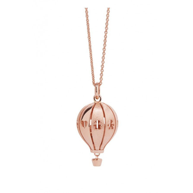 Suonamore le Bebe' le Mongolfiere Argento Placcato Oro Rosa
