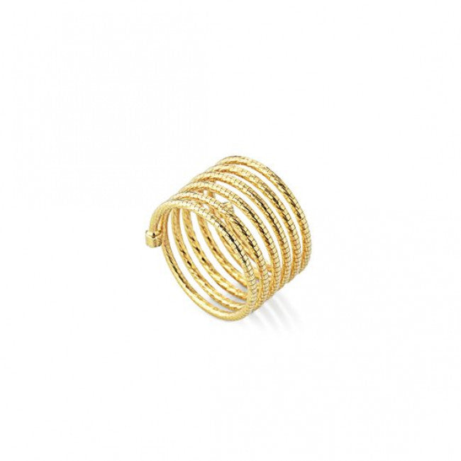 Anello Marcello Pane Argento 925 Dorato
