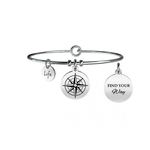 Bracciale Kidult Symbols Rosa dei Venti Direzione