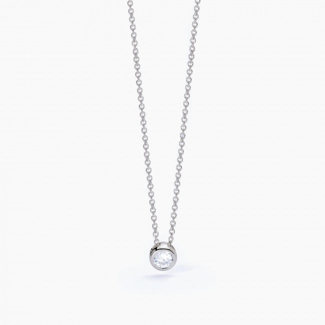 Collana Mabina Shiny Argento