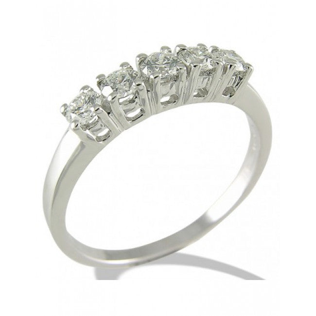 Anello Gemoro Oro 18kt. Gr.3,55 Diamanti Ct. 0,32