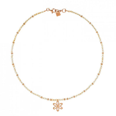 Girocollo Rosso Prezioso Argento 925 Stone Margot