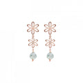 Orecchini Rosso Prezioso Argento 925 Queen Margot