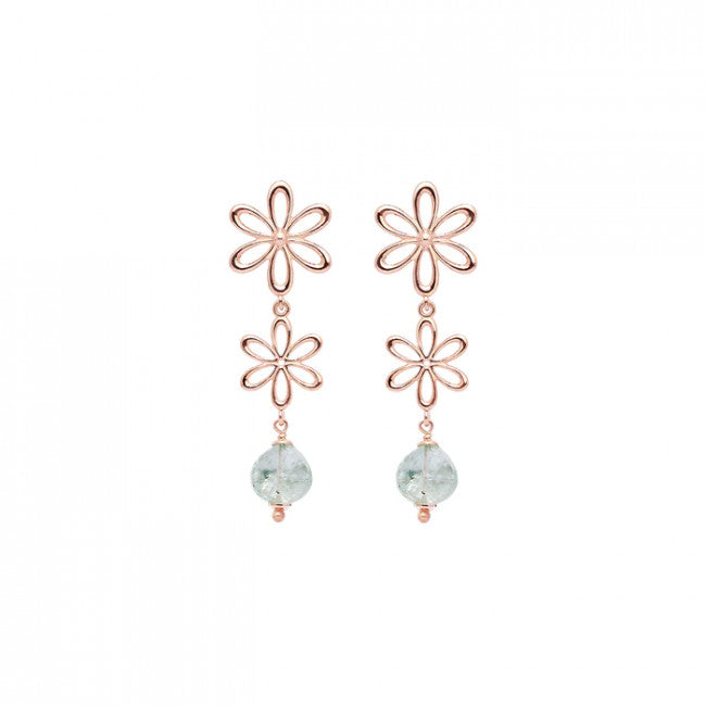 Orecchini Rosso Prezioso Argento 925 Queen Margot