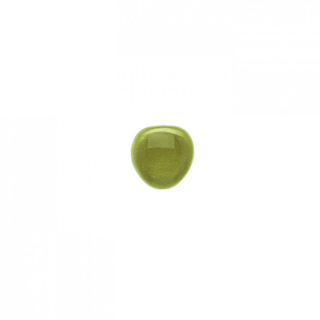 Monorecchino Rosso Prezioso Argento 925 Semino D'amore Lime Gold