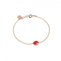 Bracciale Rosso Prezioso Argento 925 Semino D'amore Blush