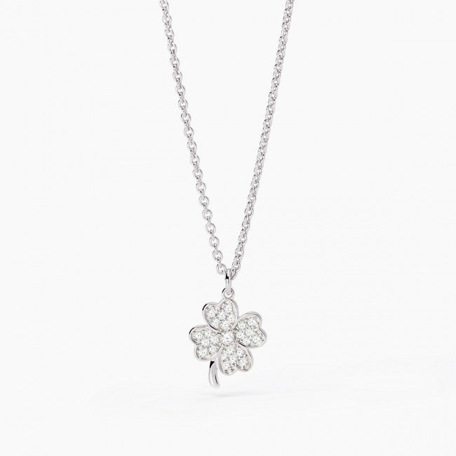 Collana Mabina Buona Fortuna Argento