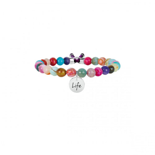 Bracciale Kidult Symbols Agata Multicolor Fantasia