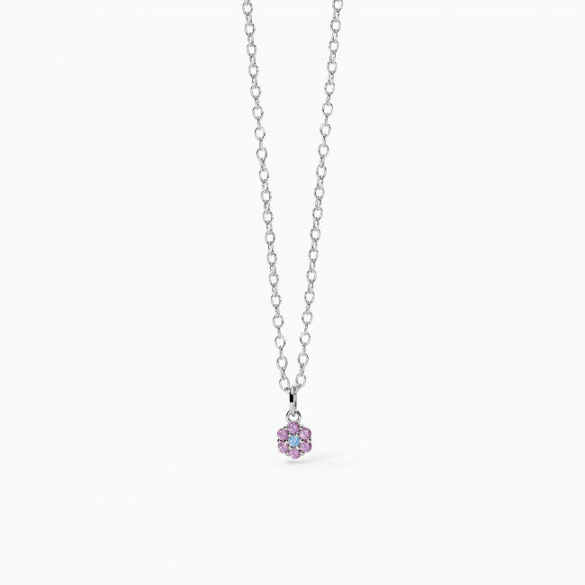Girocollo Mabina Junior Argento Fior Fiore