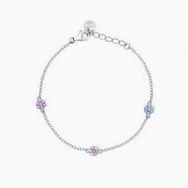 Girocollo Mabina Junior Argento Fior Fiore