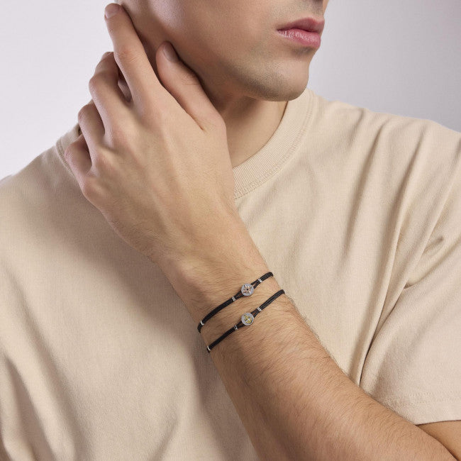 Bracciale Mabina Argento Uomo Cruise