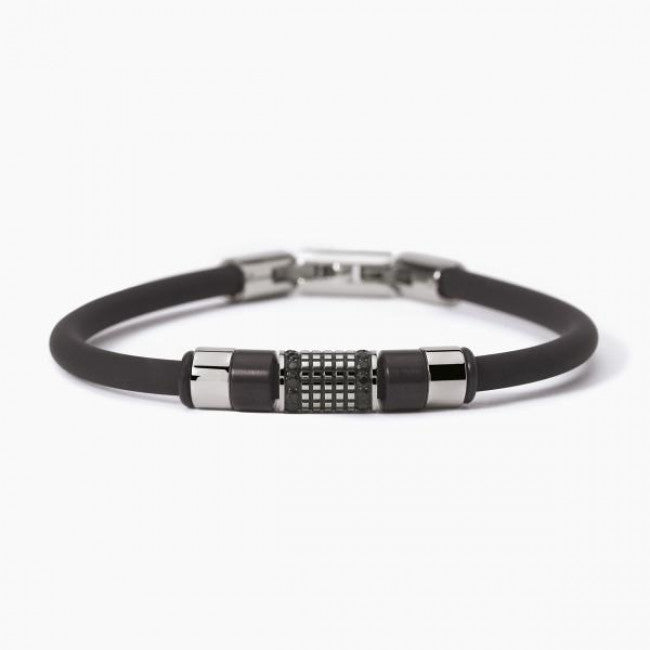 Bracciale 2jewels Acciaio Silicone