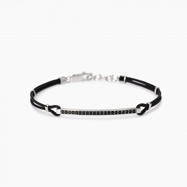 Bracciale Mabina Argento Uomo Cut