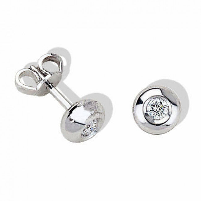 Orecchini Gemoro Argento 925 e Diamanti Naturali