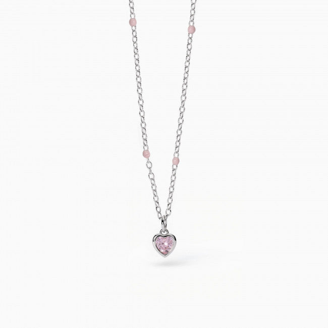Collana Mabina Junior Petit Coeur Argento