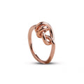 Anello Oro 9kt Nodo D'amore