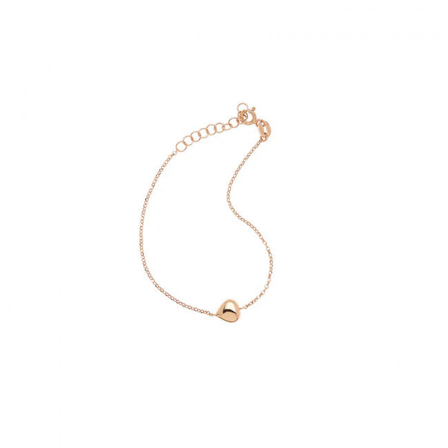 Bracciale Rosso Prezioso Argento 925 Semino D'amore Silver