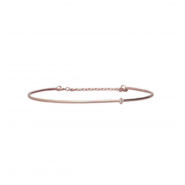 Bracciale Oro 9kt e Diamante Bianco Cupido