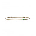 Bracciale Oro 9kt e Smeraldo Cupido