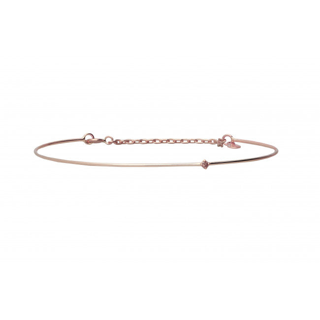 Bracciale Oro 9kt e Diamante Brown Cupido
