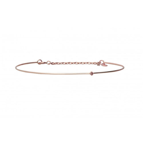 Bracciale Oro 9kt e Diamante Brown Cupido
