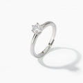 Anello Solitaire Mabina Argento