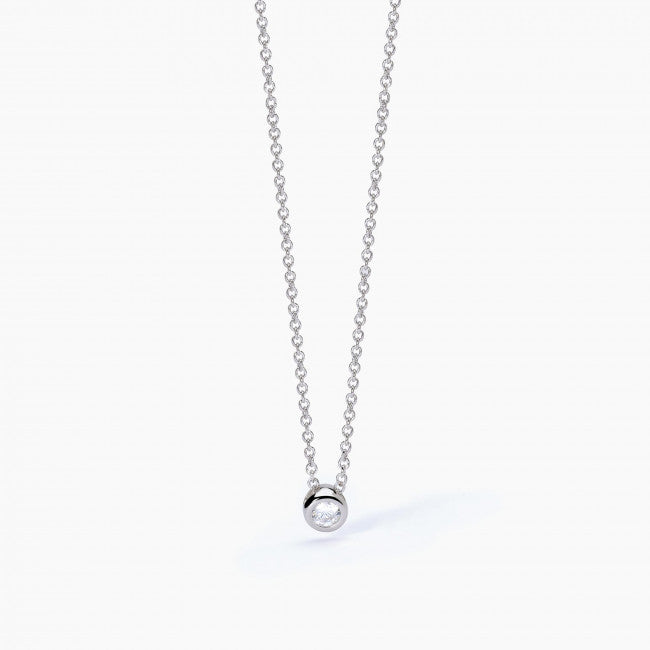 Collana Mabina Argento Shiny